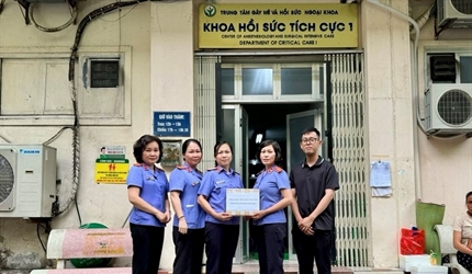 Thăm hỏi, động viên gia đình Đoàn viên bị tai nạn giao thông